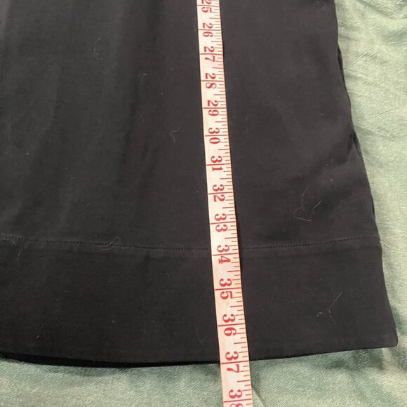 COS Oversized Open Collar Shirt Dress Womens Black Neutral Minimalist - Picture 12 of 13